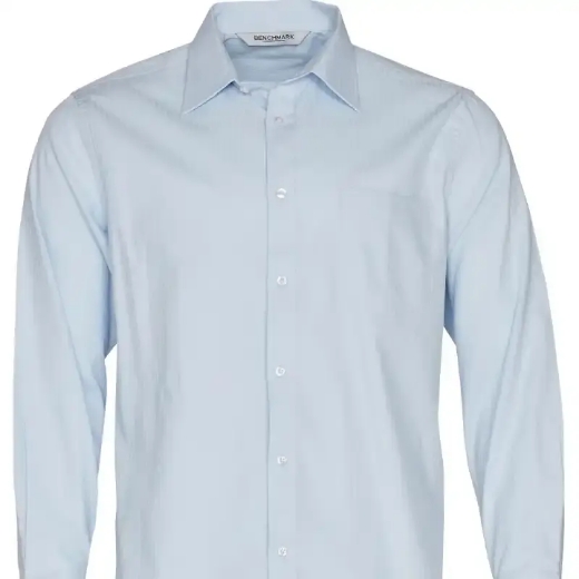 Picture of Winning Spirit, Mens Mini Herringbone L/S Shirt